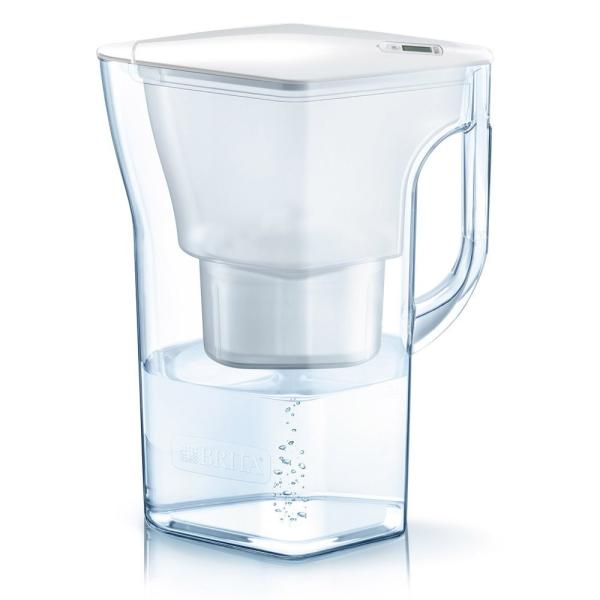ブリタ BRITA BJNWS ポット型浄水器 ナヴェリア ホワイトメモ＋1 新品 送料無料
