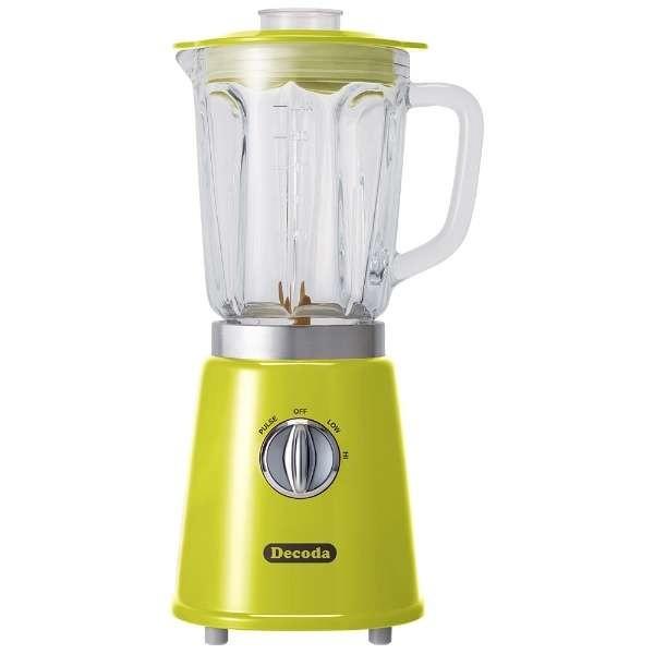 デコーダ Decoda DEC002-GR コンパクトガラスブレンダー 600ml グリーン 新品 ...