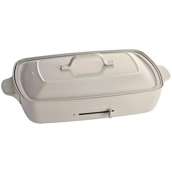 BRUNO BOE026-ASGZ ホットプレート グランデサイズ アッシュグレイズ 新品 送料無料