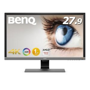 BenQ ベンキュー ゲーミングモニター ディスプレイ EL2870U 27.9インチ 4K HDR メタリックグレー 新品 送料無料｜eightloop