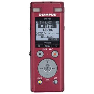 オリンパス OLYMPUS DM-720 RED ICレコーダー ボイストレック レッド 新品 送料...