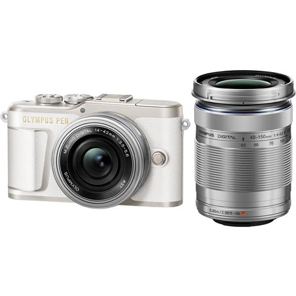 オリンパス OLYMPUS PEN E-PL9 EZダブルズームキット ホワイト  新品 送料無料