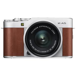富士フイルム FUJIFILM X-A5 レンズキット ブラウン 新品 送料無料