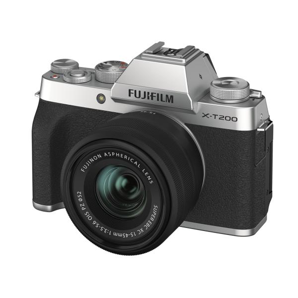 富士フイルム FUJIFILM X-T200 ダブルズームレンズキット シルバー 新品 送料無料
