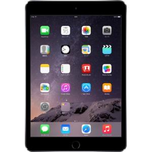 Apple アップル iPad mini 3 Wi-Fiモデル 128GB スペースグレイ MGP3...
