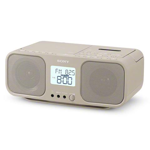 SONY CFD-S401 TI CDラジオカセットレコーダー ワイドFM対応 ベージュ 新品 送料...