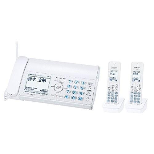 パナソニック Panasonic KX-PZ300DW-W FAX 電話機 子機2台 おたっくす  ...