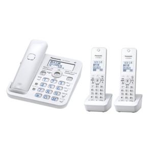 パナソニック Panasonic VE-GZ50DW-W デジタルコードレス電話機 子機2台付 ホワ...