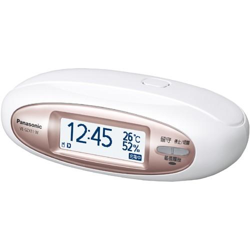 パナソニック Panasonic VE-GZX11D-W デジタルコードレス電話機 RU・RU・RU...