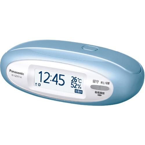 パナソニック VE-GZX11D-A デジタルコードレス電話機 RU・RU・RU 子機なし メタリッ...