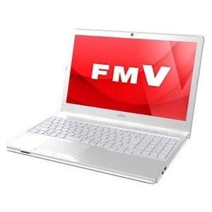 新品高速SSD 中古美品 ホワイト ノートパソコン 15.6型 富士通 AH30/B1 AMD 4GB DVDマルチ 無線 WiFi Bluetooth カメラ Win10 Office FMV 富士通 FUJITSU LIFEBOOK AH30/B1 FMVA30B1W 15.6型 ノート