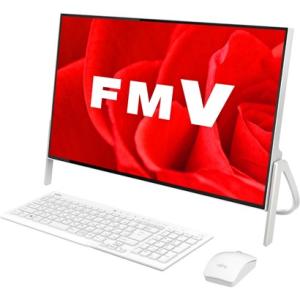 富士通 FUJITSU FMVF52B3W デスクトップパソコン ESPRIMO FHシリーズ 23.8型ワイド HDD 1TB Windows 10 Office Personal Premium ホワイト 新品 送料無料｜eightloop