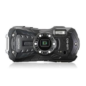 RICOH WG-60 防水デジタルカメラ 14メートル防水 耐衝撃 防塵 耐寒 高画質1600万画...