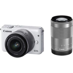 キヤノン CANON EOS M10 ダブルズームキット ホワイト 新品 送料無料