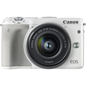 キヤノン CANON EOS M3 EF-M15-45 IS STM レンズキット ホワイト  新品...