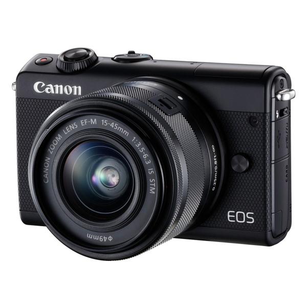 Canon EOS M100 ミラーレス一眼カメラ EF-M15-45 IS STM レンズキット ...