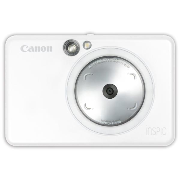 キヤノン ZV-123-PW インスタントカメラプリンター iNSPiC ZVシリーズ パールホワイ...