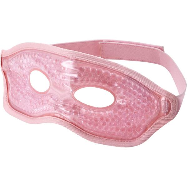 エレコム HCM-NM01PN ジェルビーズアイマスク ホット クール 2way ながら目元ケア ピ...