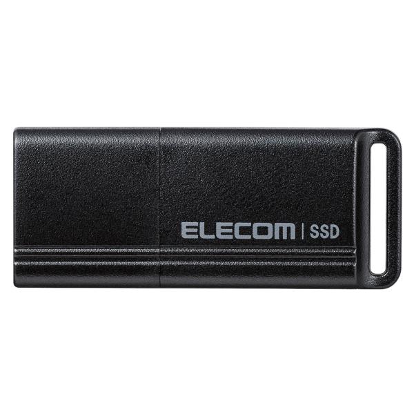 エレコム ESD-EXS1000GBK 外付けSSD スティック型 1TB USB 3.2(Gen ...