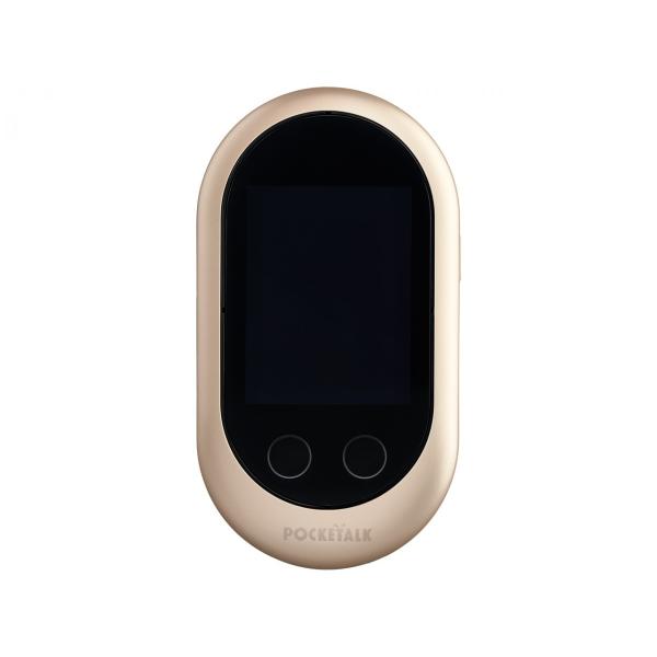 ソースネクスト SOURCENEXT POCKETALK W グローバル通信(2年)付き ゴールド ...