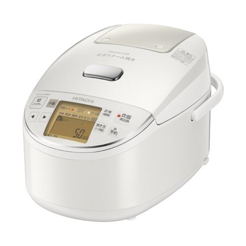 日立 HITACHI RZ-BV180M W 圧力スチームIH炊飯器 1升炊き ふっくら御膳 パール...