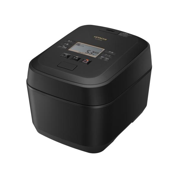 日立 RZ-V100GM K 圧力＆スチームIHジャー炊飯器 ふっくら御膳 5.5合炊き フロストブ...