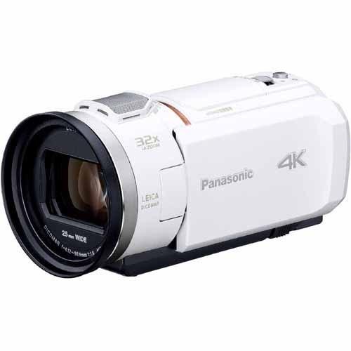 パナソニック Panasonic HC-VX1M-W デジタル4Kビデオカメラ 64GB内蔵メモリー...
