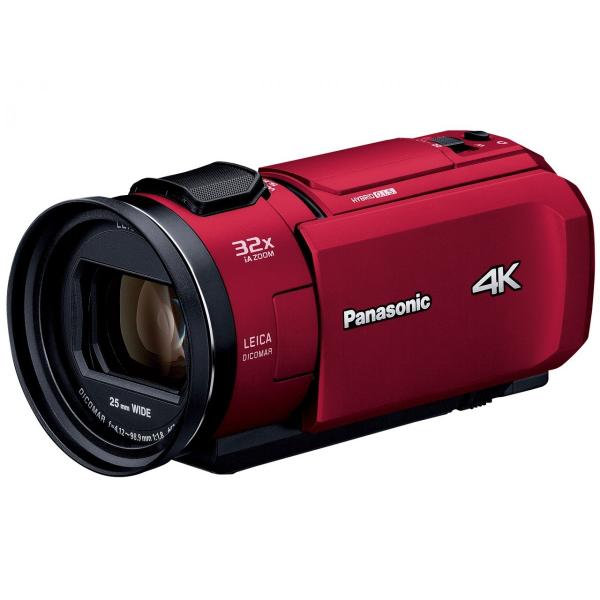 パナソニック Panasonic HC-VX1M-R デジタル4Kビデオカメラ 64GB内蔵メモリー...
