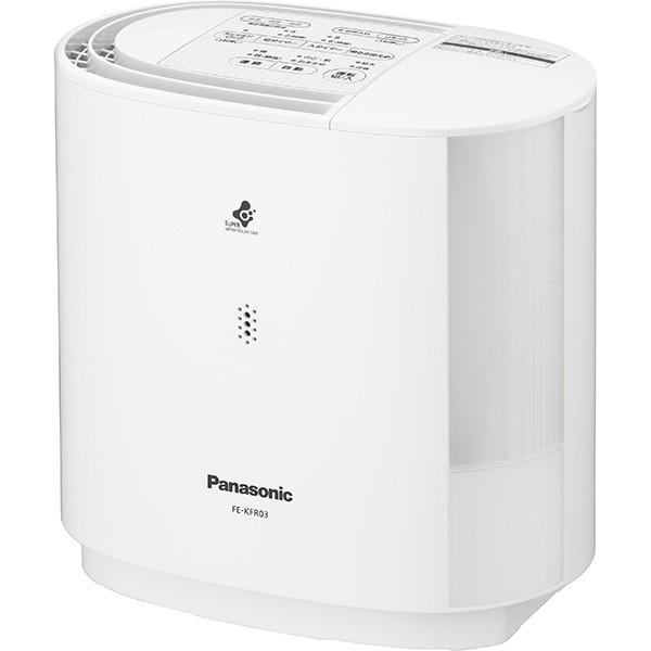 パナソニック Panasonic FE-KFR03-W ヒーターレス気化式加湿機 ホワイト 新品 送...