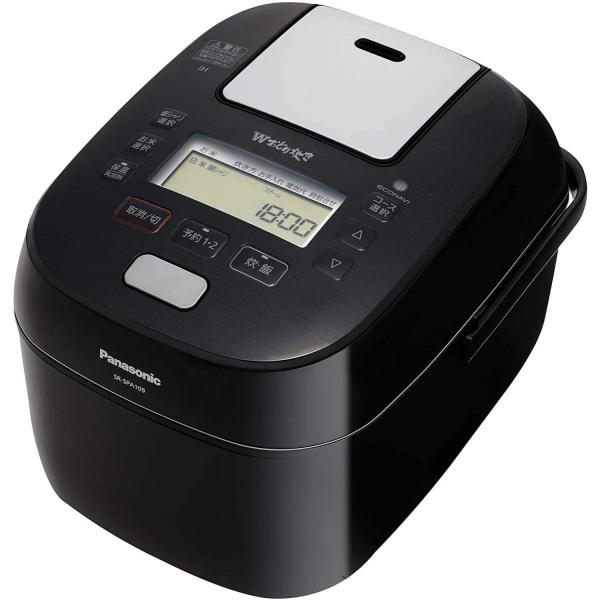 パナソニック SR-SPA189-K スチーム＆可変圧力IHジャー炊飯器 1升炊き Wおどり炊き エ...