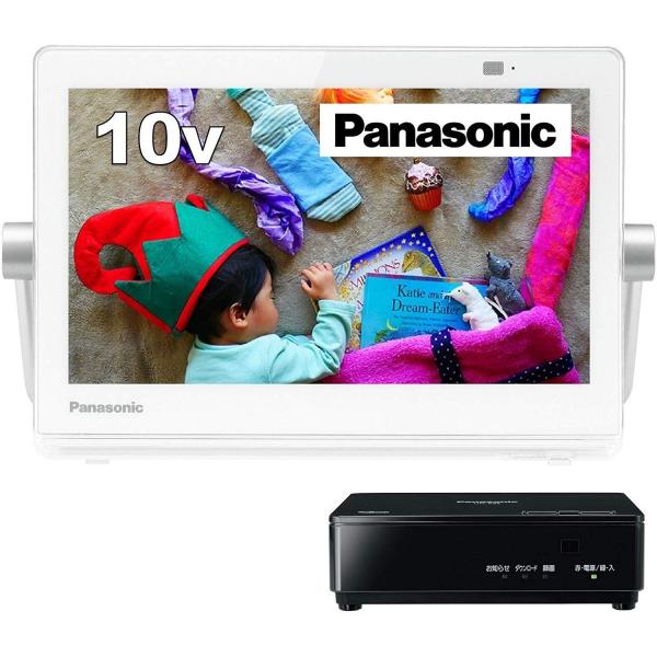 パナソニック Panasonic UN-10N9-W ポータブル液晶テレビ インターネット動画対応 ...