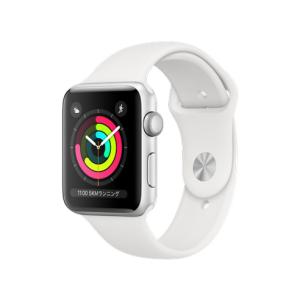 アップル Apple MTF22J/A Apple Watch Series 3 GPSモデル 42mm シルバーアルミニウムケース と ホワイトスポーツバンド 新品 送料無料｜eightloop