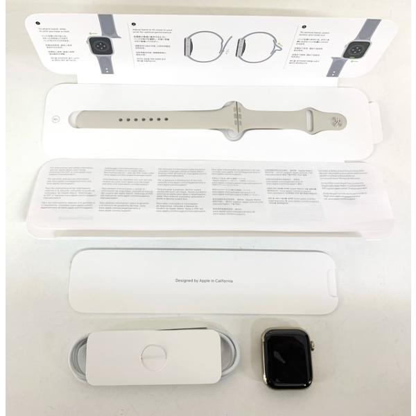 アウトレット MNKM3J/A Apple Watch Series 8 45mmゴールドステンレス...