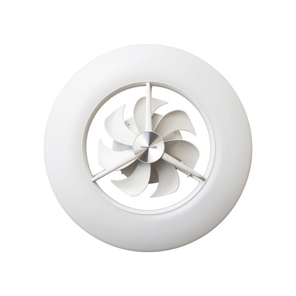 ルミナス ドウシシャ DCC-12CM LEDシーリングサーキュレーター 〜12畳 調光調色 新品 ...