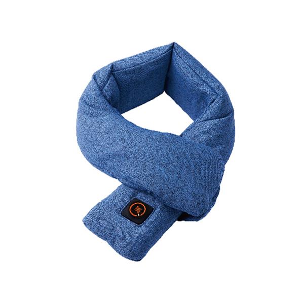 ドウシシャ UHW-N101(BL) Pieria ウェアラブルヒーター ネック ブルー 新品 送料...