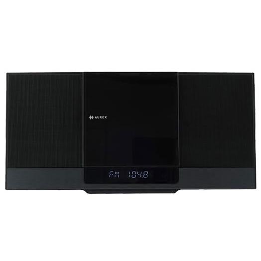 東芝 AUREX AX-WSS60 Kスリム型 サウンドシステム CD/FMラジオ対応 ブラック 新...