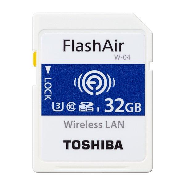 東芝 TOSHIBA SD-UWA032G FlashAir SDHCカード 32GB SD-UWA...