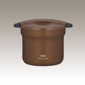 サーモス THERMOS KBF4501-MC 真空保温調理器シャトルシェフ 4.3L モカ 新品 ...