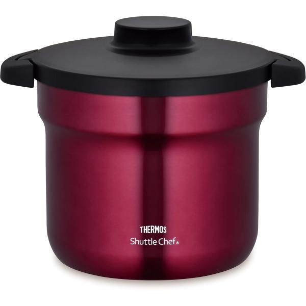 サーモス KBJ-4501-R 真空保温調理器 シャトルシェフ 4.3L レッド 新品 送料無料