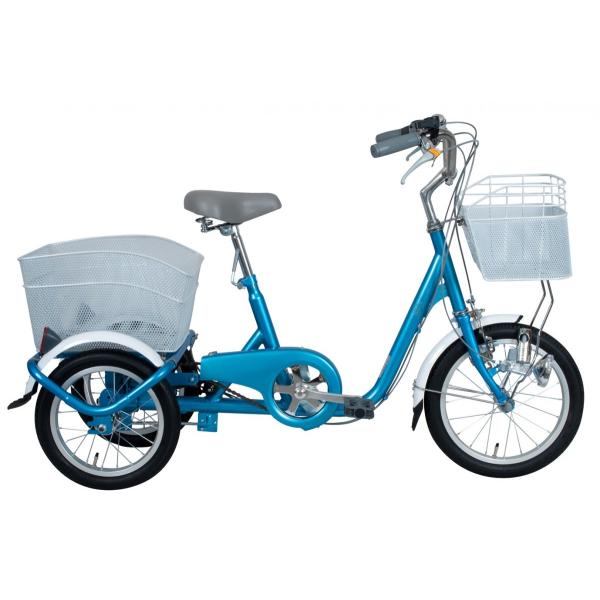 ミムゴ MG-TRE16SW-BL ロータイプ三輪自転車 16型 SWING CHARLIE ブルー...