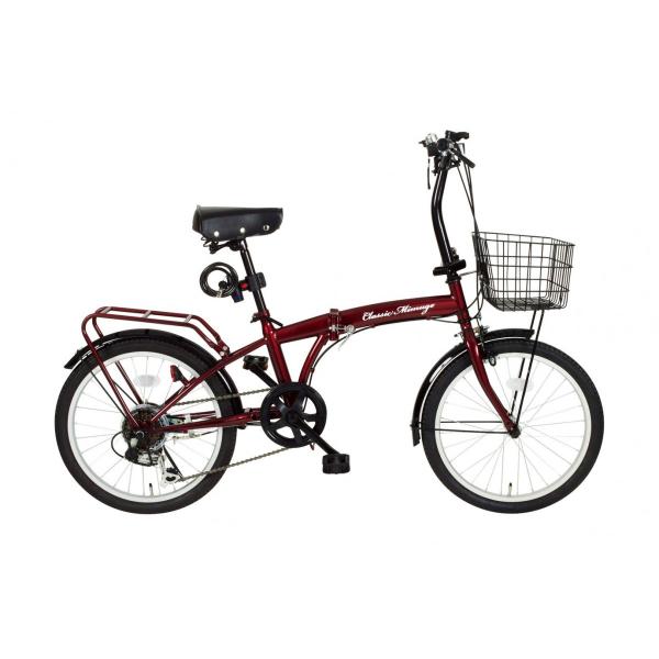 ミムゴ MG-CM206-OP 折りたたみ自転車 20型 Classic Mimugo FDB206...