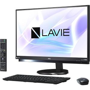 NEC PC-DA770HAB LAVIE Desk All-in-one DA770/HAシリーズ 23.8型ワイド Core i7-7500U メモリ 8GB HDD 3TB Windows10 office ブラック 新品 送料無料｜eightloop