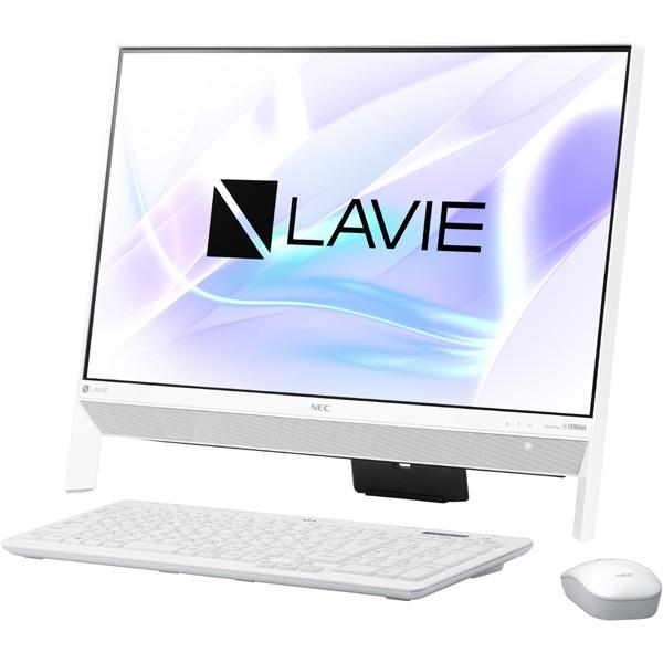 NEC PC-DA350KAW LAVIE Desk All-in-one 23.8型ワイド メモリ...