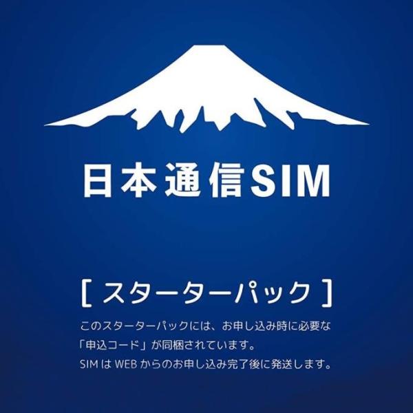 日本通信SIM スターターパック ドコモネットワーク NT-ST-P 送料無料 メール便にてお届け