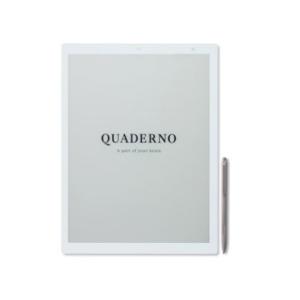 富士通 FMVDP41 電子ペーパー QUADERNO 本体 A4サイズ サテンホワイト 新品 送料...