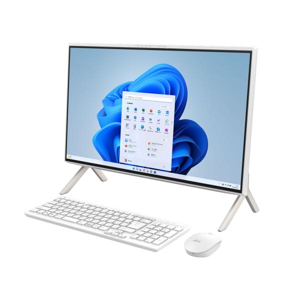 富士通 FMVF60H3W FMV/FHシリーズ 23.8型 Ryzen 5 7530U メモリ8G...