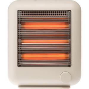 プラスマイナスゼロ PLUS MINUS ZERO XHS-V110-C 遠赤外線電気ストーブ スチ...