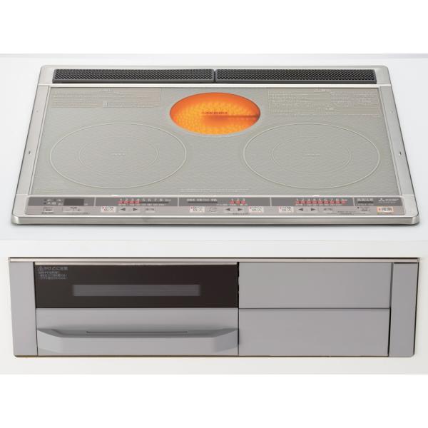 三菱電機 CS-G321MS IHクッキングヒーター 2口IH＋ラジエント 新品 送料無料