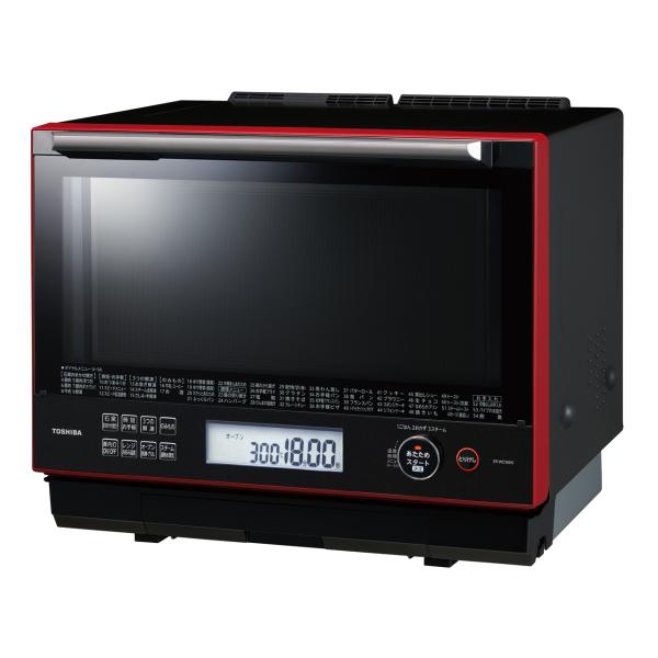 東芝 ER-WD3000 R 過熱水蒸気オーブンレンジ 石窯ドーム グランレッド 新品 送料無料