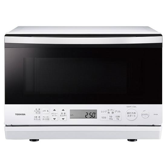 東芝 ER-60A-W 角皿式スチームオーブンレンジ 石窯ドーム 23L グランホワイト 新品 送料...